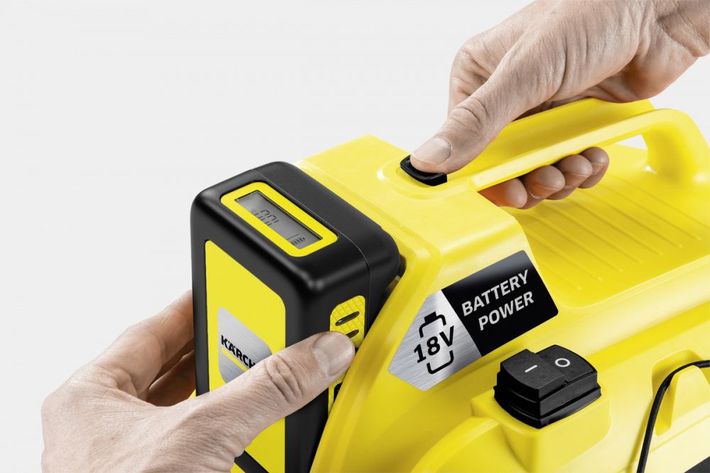 Kärcher våt og tørr støvsuger på batteri WD 1 1.198-301.0
