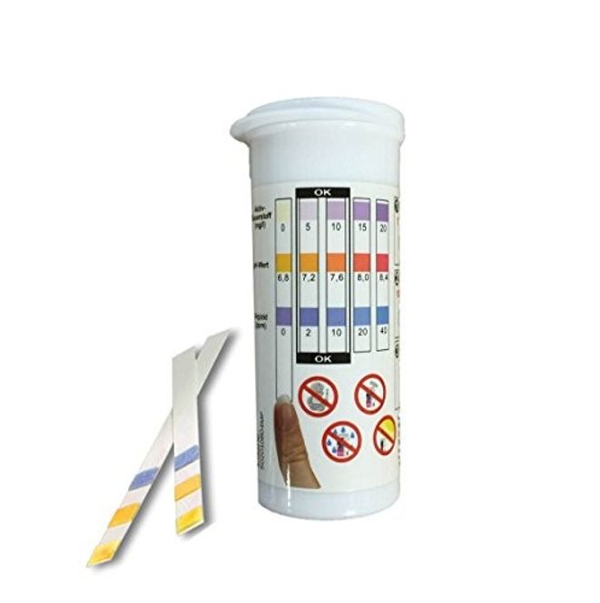Hovedbilde Test Strips for klor alkalinitet brom og ph