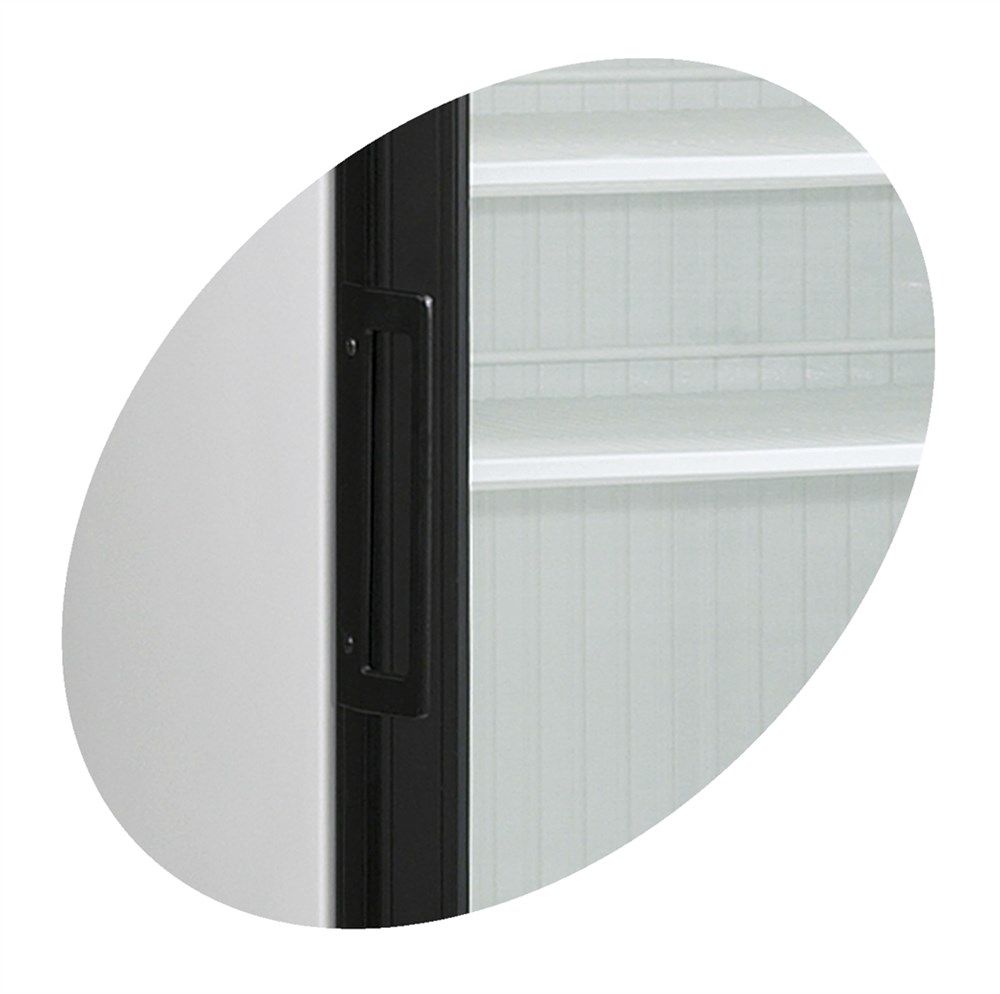 Tefcold display kjøleskap hvit 163 cm SCU1280 