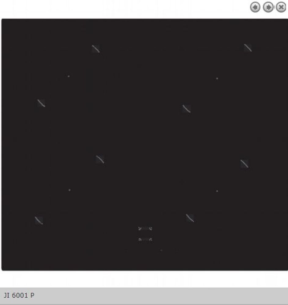 Silverline Induksjon platetopp 60 cm svart JI 6001 P