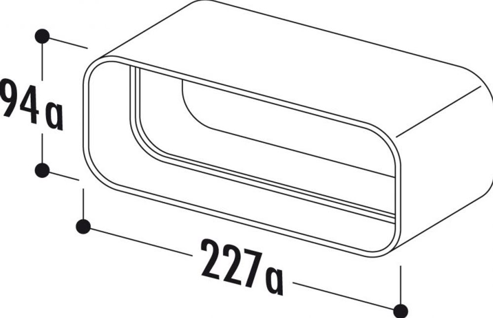 Silverline Avtrekk & Adapter Samlestykke Flat 4043005 