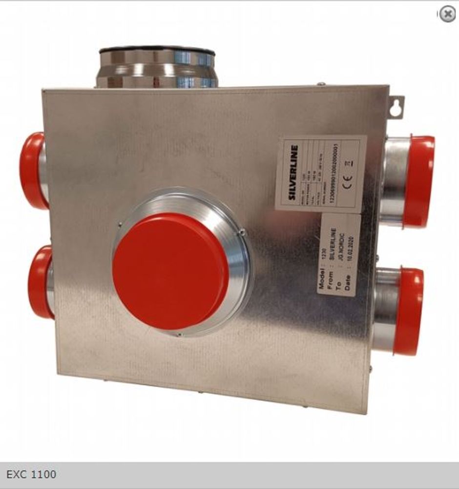 Silverline ekstern Motor EXC 1100 