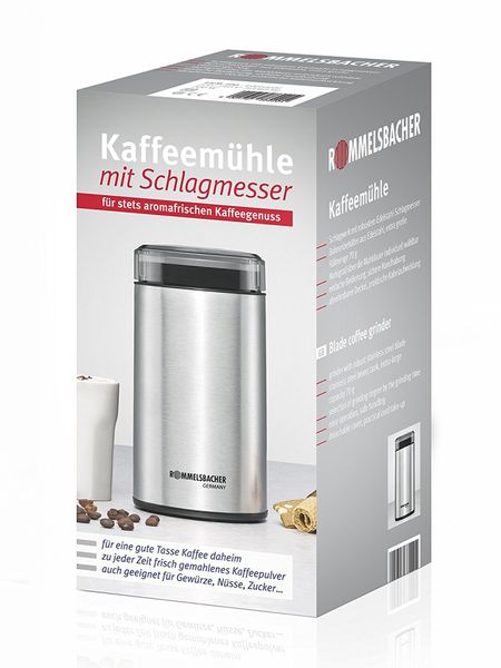 Beha Rommelsbacher Kaffe- Og Krydderkvern 220100 5