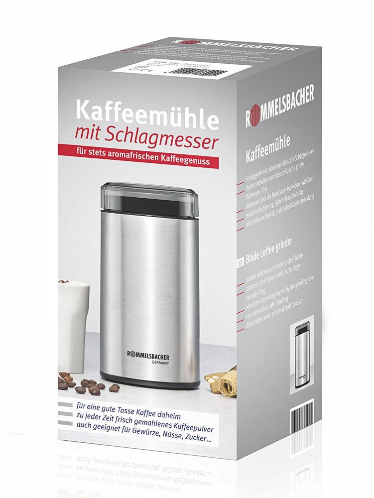 Rommelsbacher kaffe- og krydderkvern 220100 