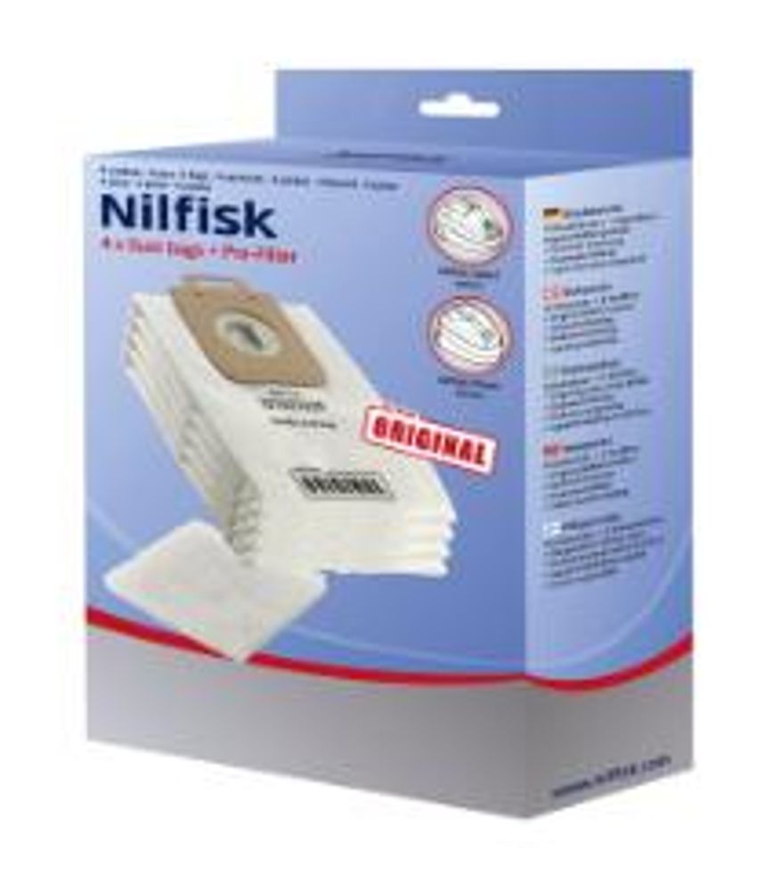Nilfisk støvpose select 4 stk
