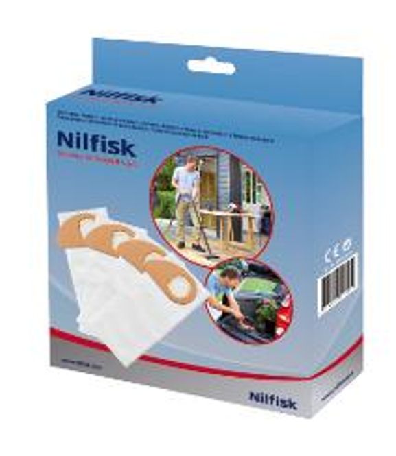 Hovedbilde Nilfisk filterposer (4 stk) buddy ii