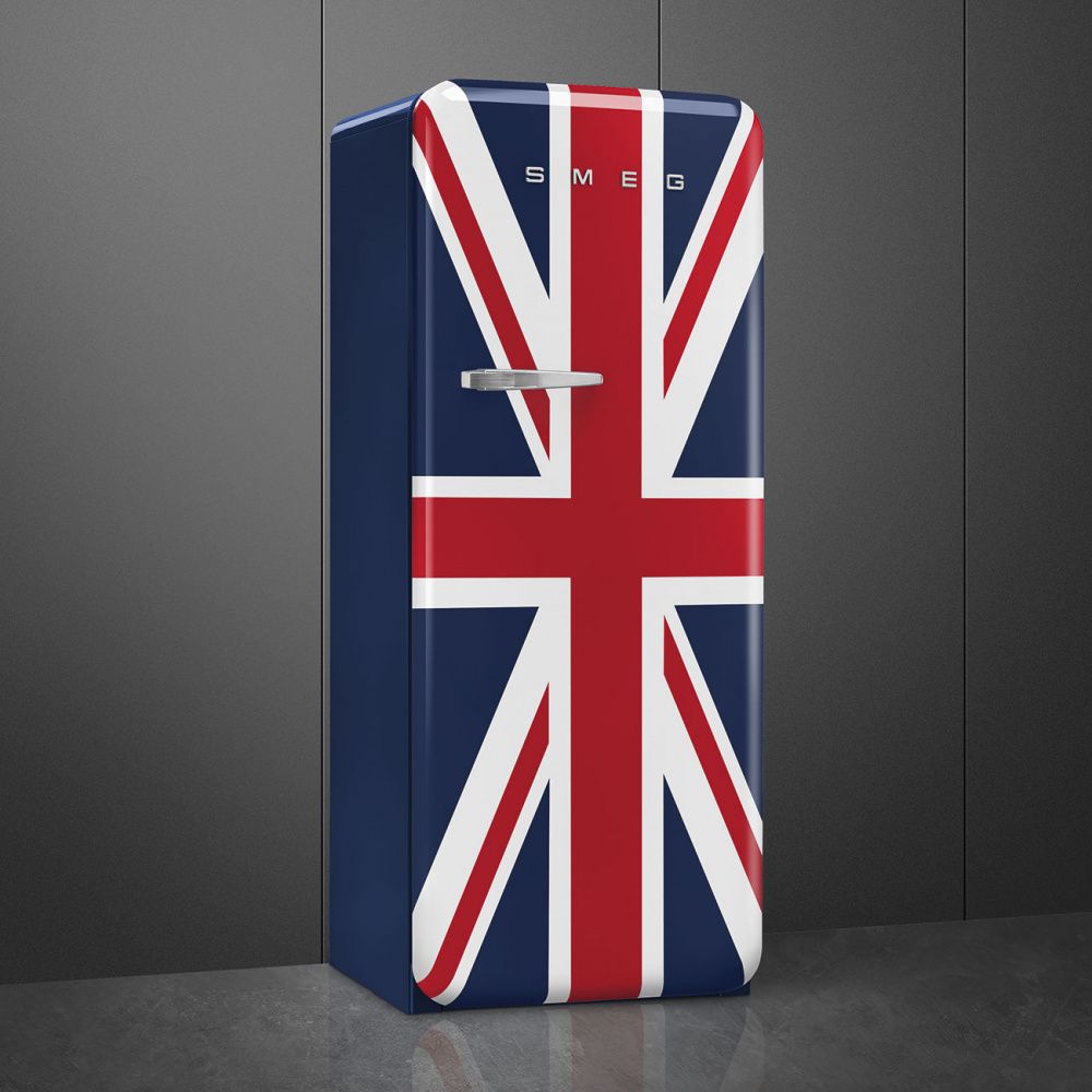 Smeg kjøleskap med innebyget frys union jack 153 cm FAB28RDUJ5 