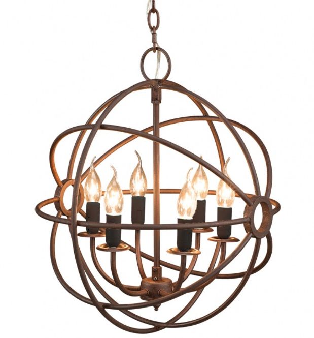 Hovedbilde ARTWOOD gyro lysekrone antikk s