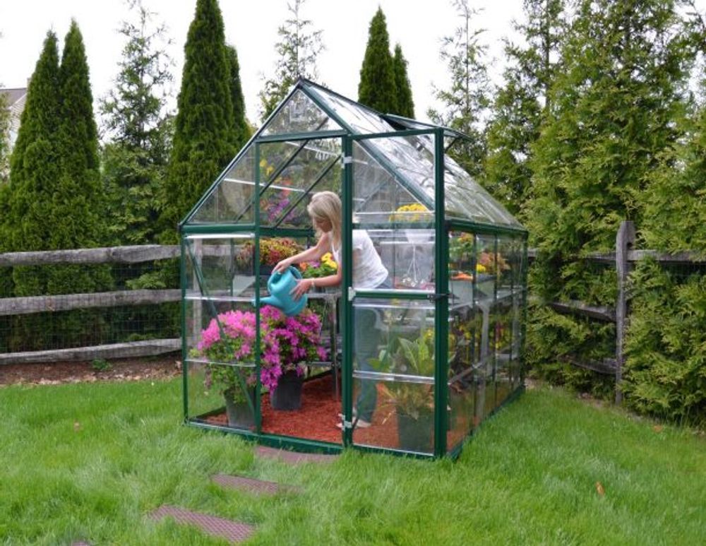 Canopia by Palram drivhus Harmony 247 x 185 cm sølv 