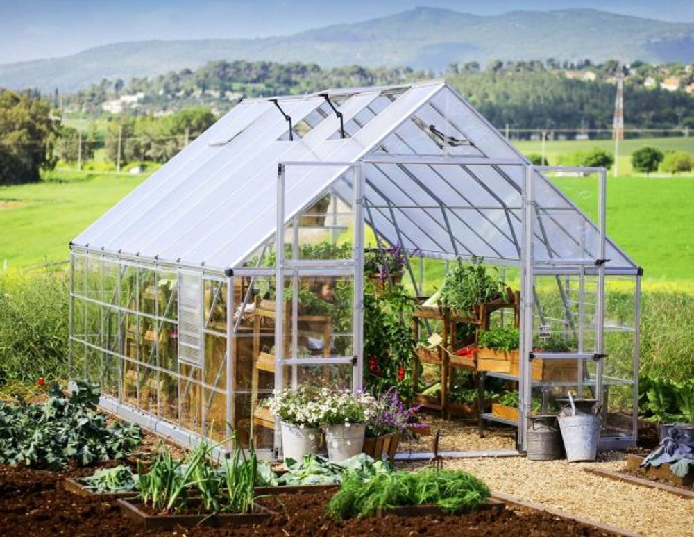 Canopia by Palram Balance drivhus 484 X 304 cm Sølv