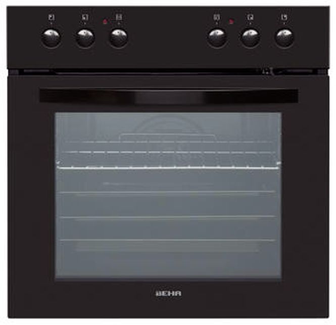 Hovedbilde Beha stekeovn og keramisk platetopp SB 624 KT sort