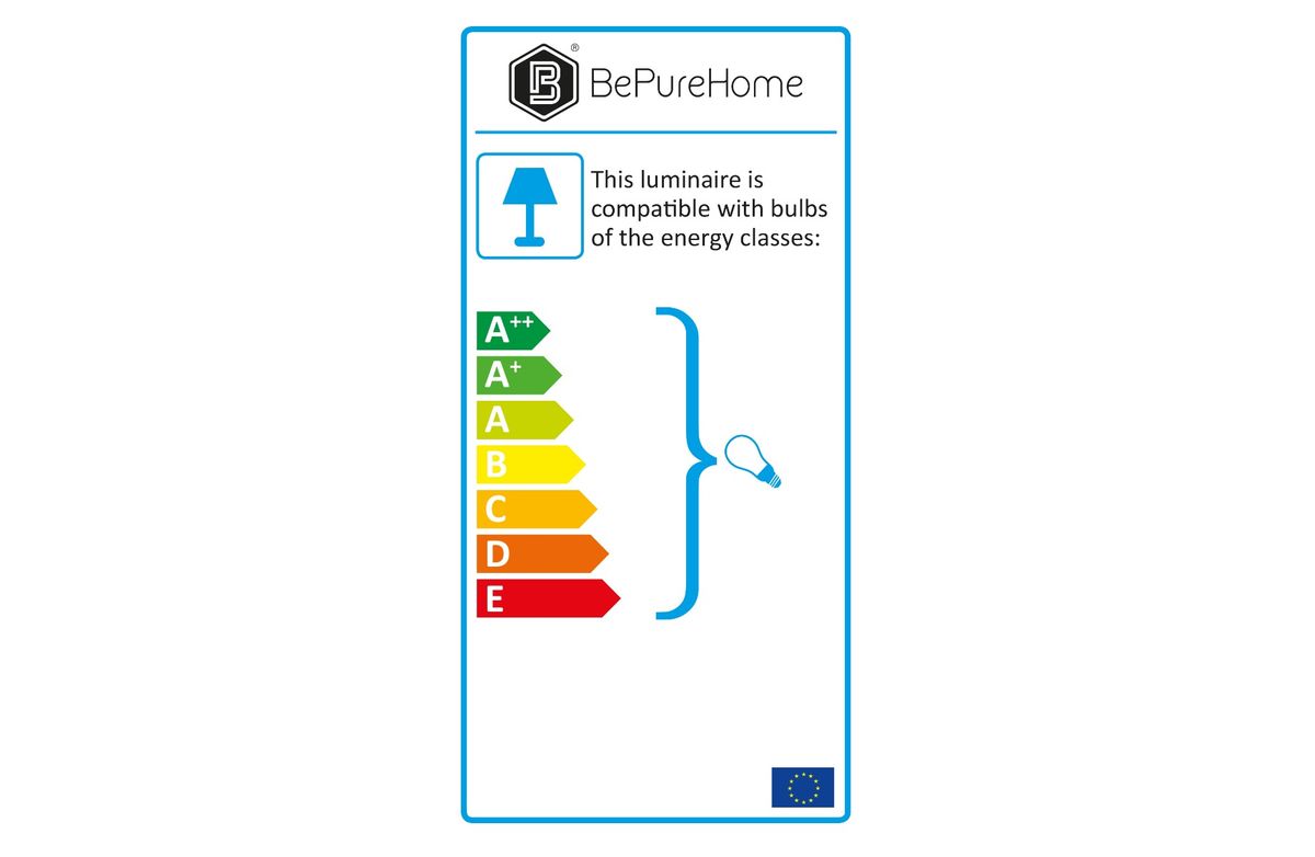 BePureHome Construct Pendel Sort Ø65 cm