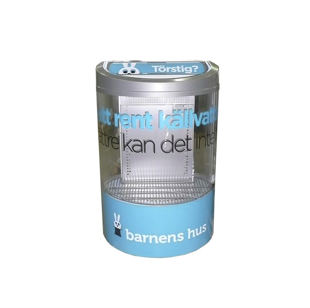 Tefcold tønnekjøler grå 97 cm VOC100 