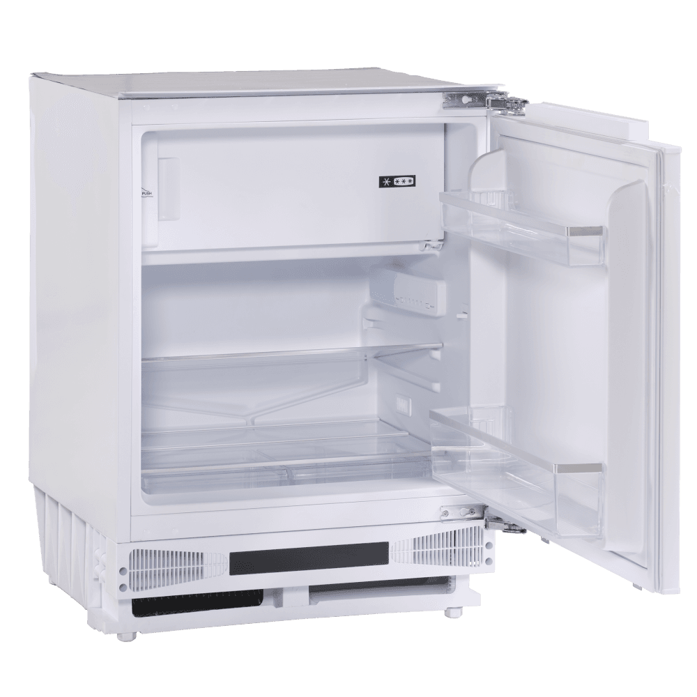 Scandomestic frittstående kombinert kjøl- og fryseskap hvit 82 cm BIC111WE