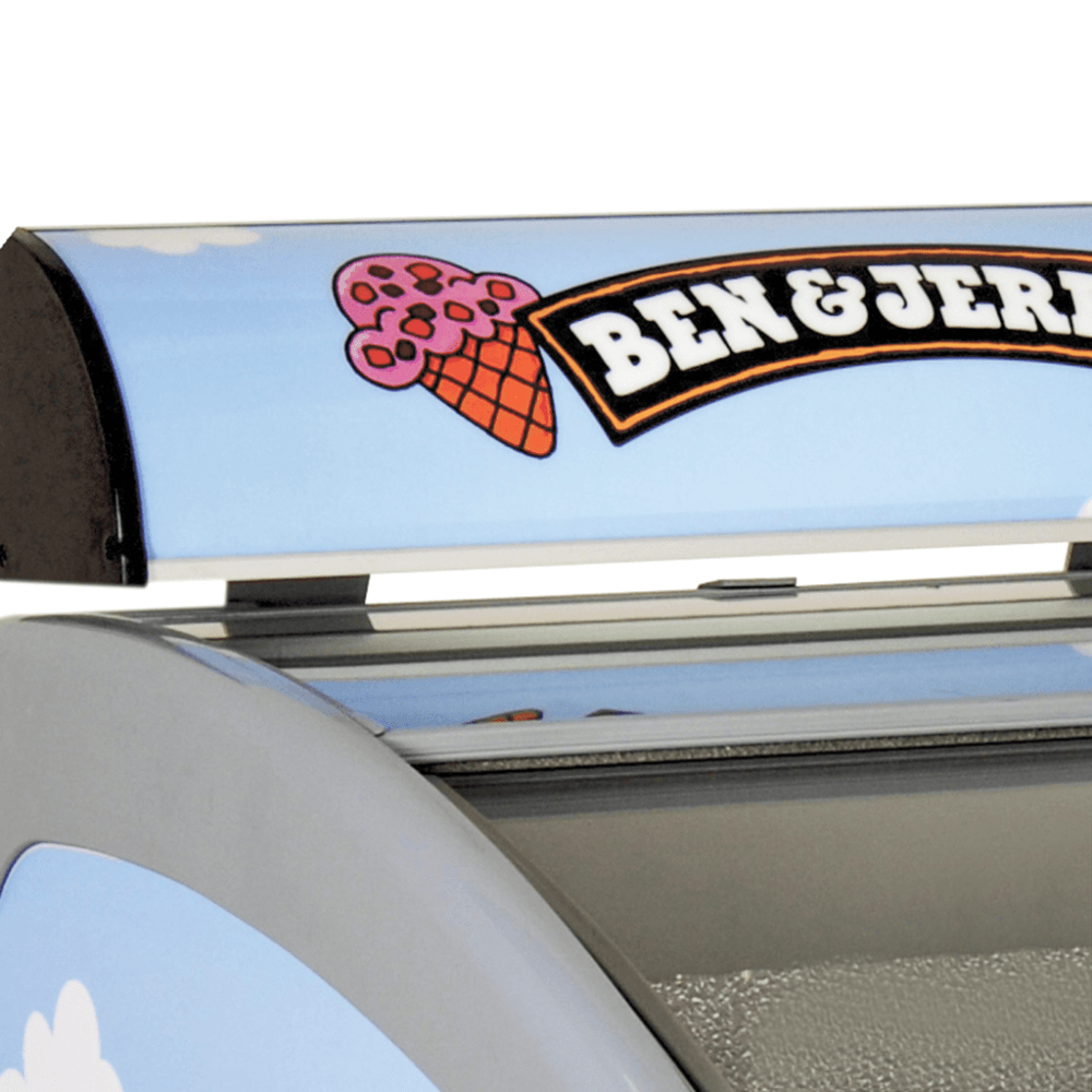 Tefcold display fryseboks 367 L NIC501SCEB 