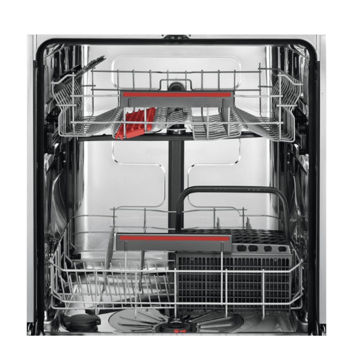 AEG oppvaskmaskin rustfritt stål FBB54605ZM