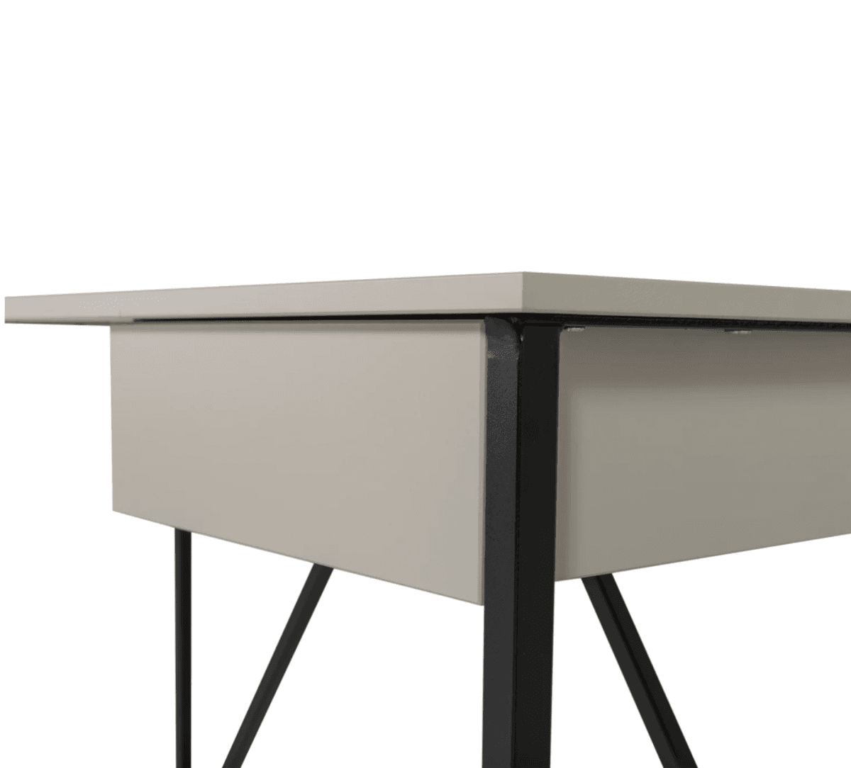 WOOOD skrivebord New Julius furu støvfarget 373899-D
