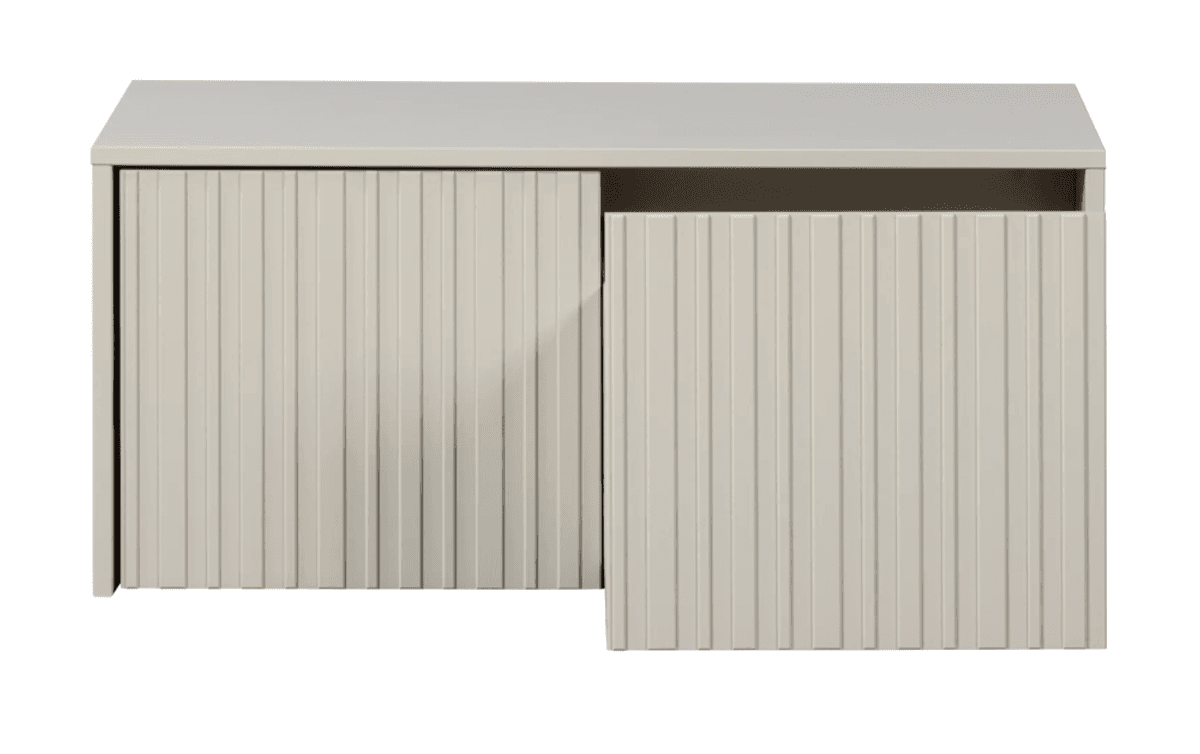 WOOOD oppbevaringsbenk 88 cm dust furu 374040-D