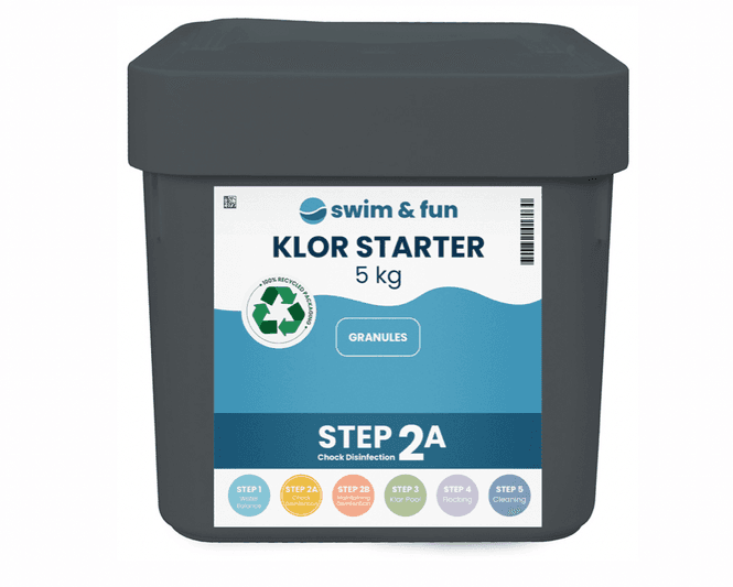 Hovedbilde Swim & Fun Klor Starter Fast Dissolving Granules, 5 kg