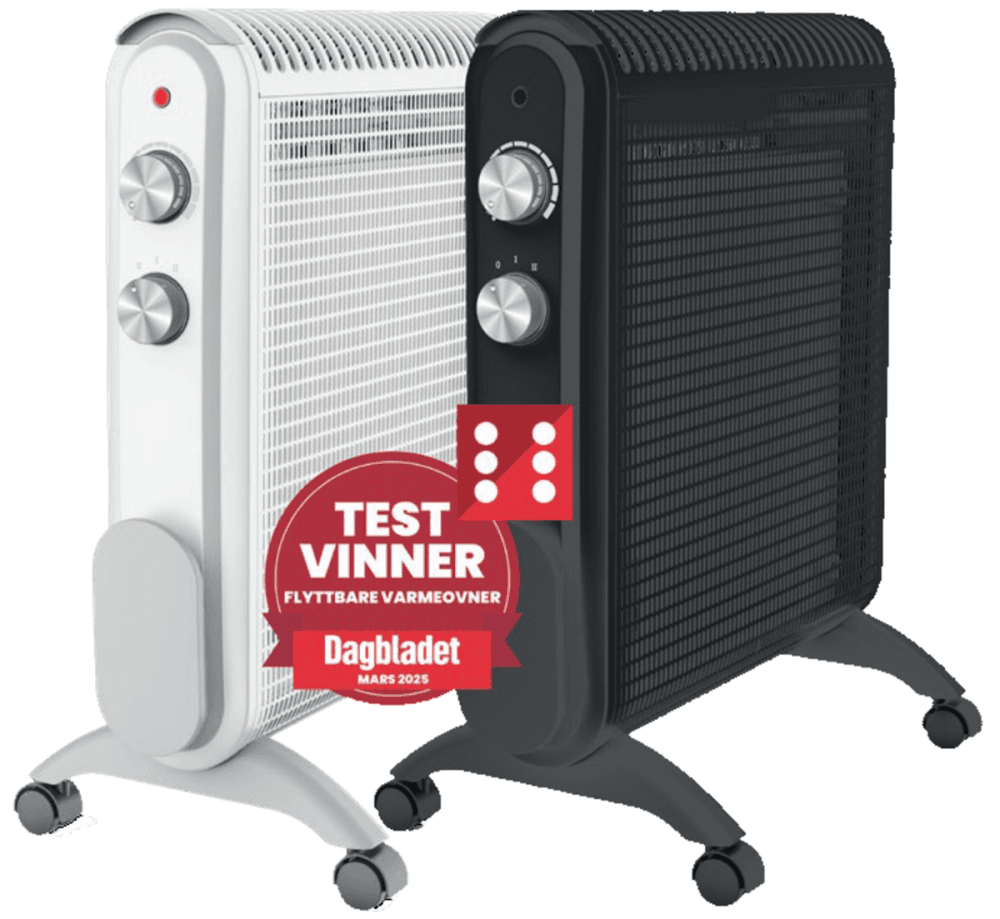 Provida Booster II varmeovn frittstående 2000W sort