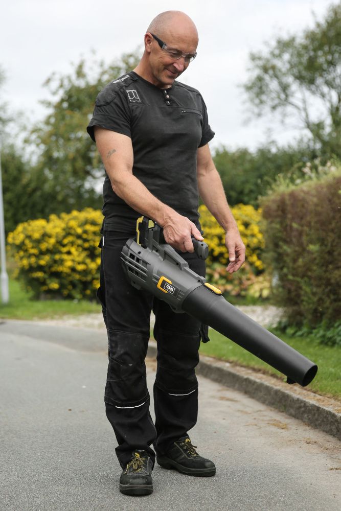 Texas løvblåser batteri 20V LBX2000 m/batteri og lader 90063253