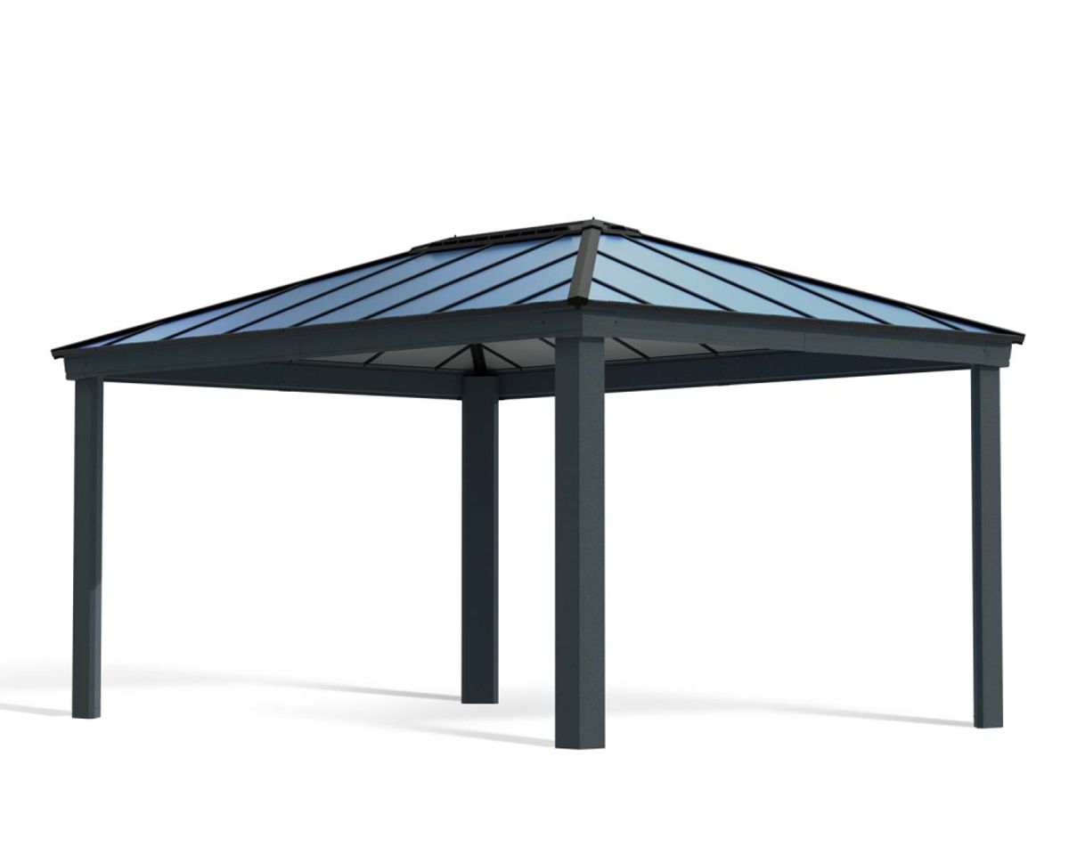 Canopia by Palram - Gazebo Dallas - 360 x 483 cm - Grå