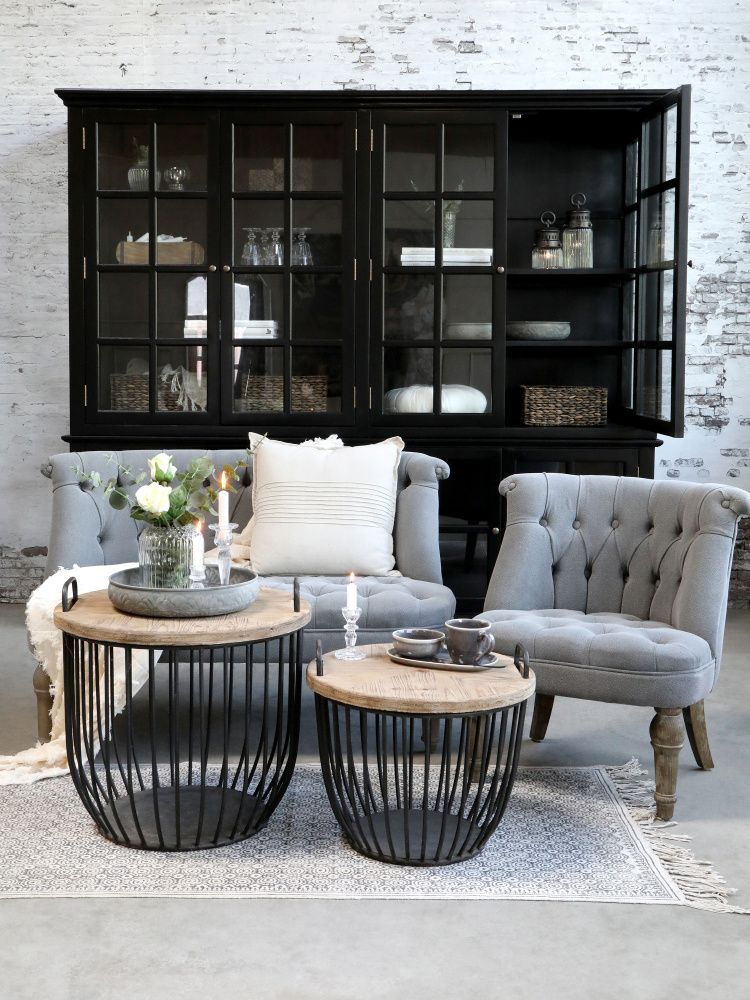 Chic Antique Fransk Sofa i linstoff 2. pers 41029225