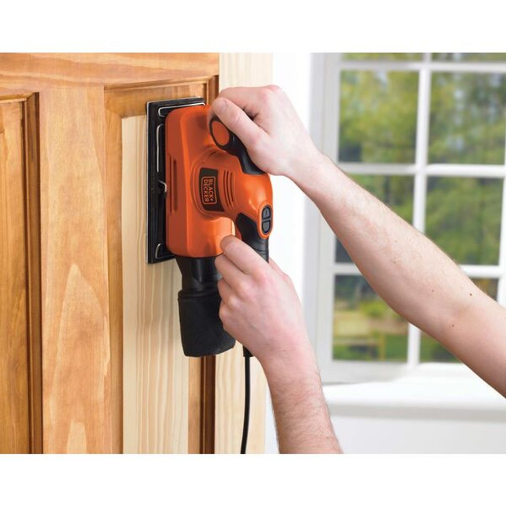 Black & Decker plansliper 240W 1/3 ark KA320EKA