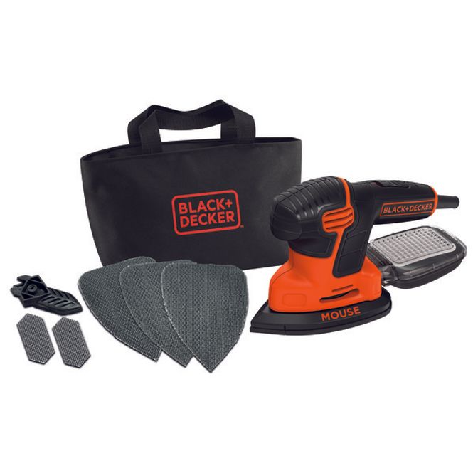Hovedbilde Black & Decker slipemus 120W med tilbehør KA2000