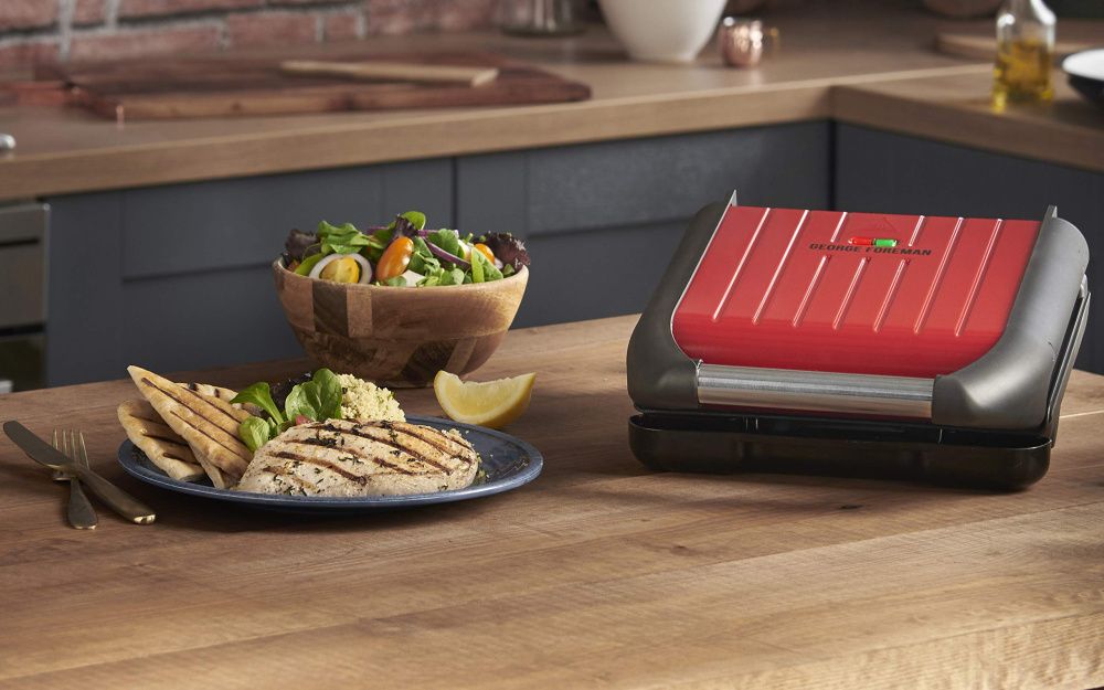 George Foreman compact stålgrill 2025030 