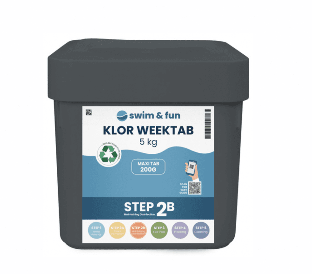 Swim & Fun Klor WeekTab 200 g, 5 kg