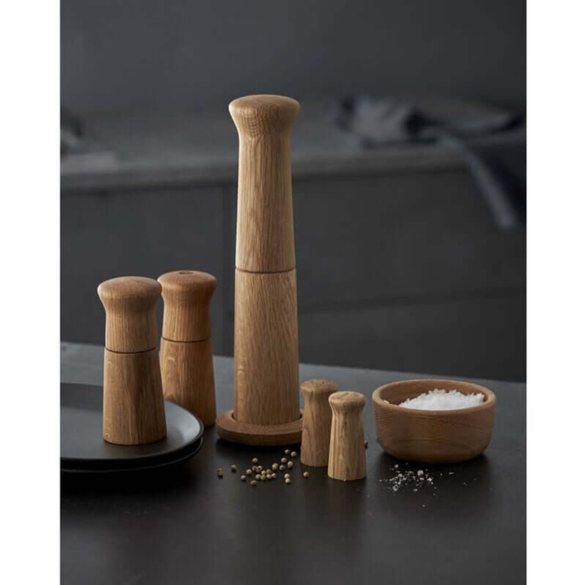 Morsø Kit Pepperkvern 18,5 cm Eik/Støpejern 28033