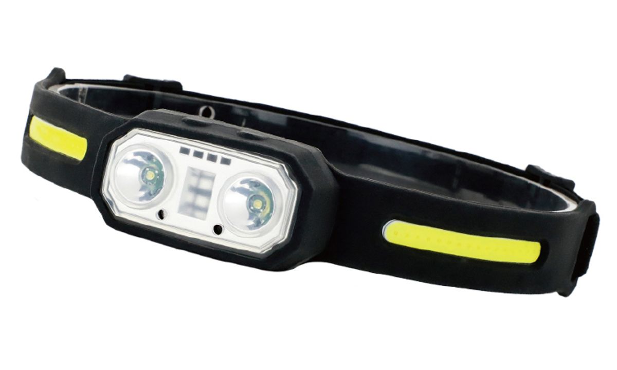 Homeline hodelykt 200 lm, LED, oppladbar, sidelys 420005 