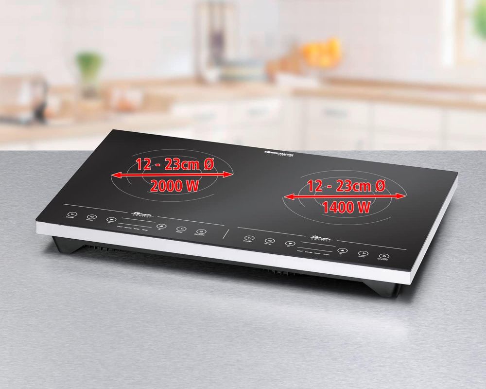 Rommelsbacher dobbel induksjonskokeplate 3400W 223410