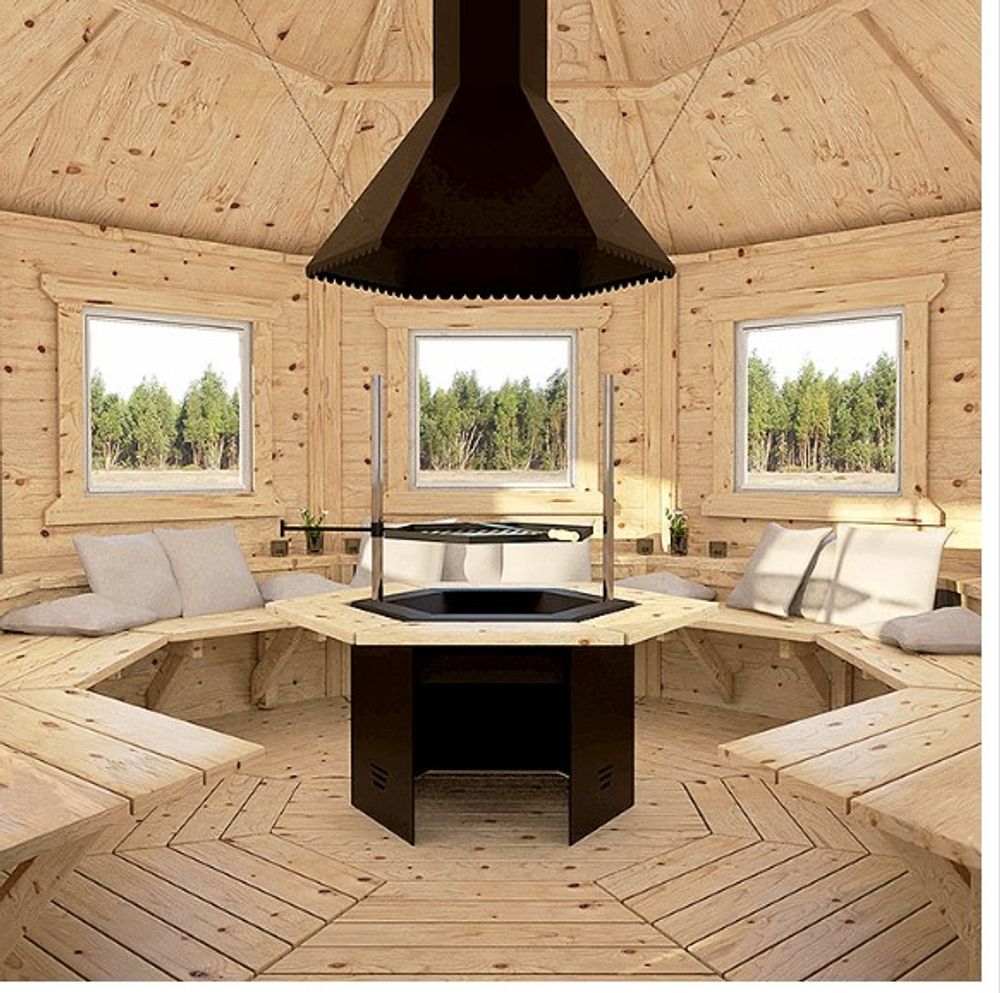 Grillkåte Artic luxus 10 m 25067 