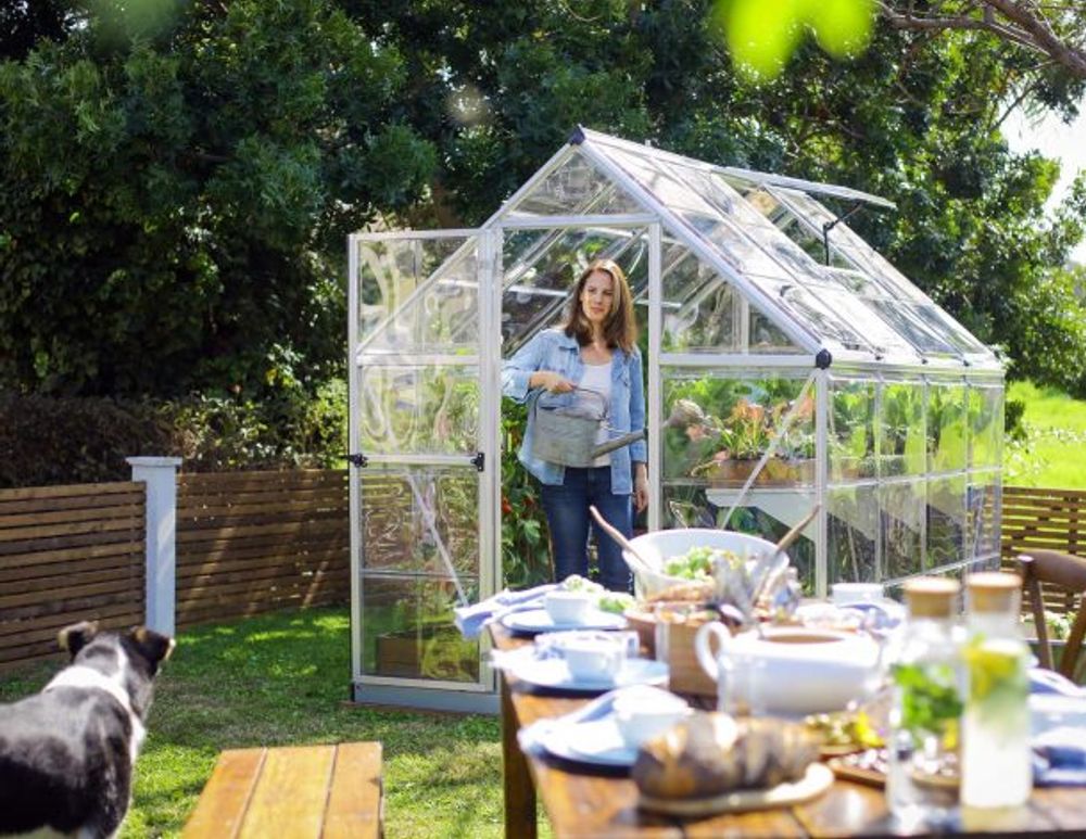 Canopia by Palram drivhus Harmony 247 x 185 cm sølv 