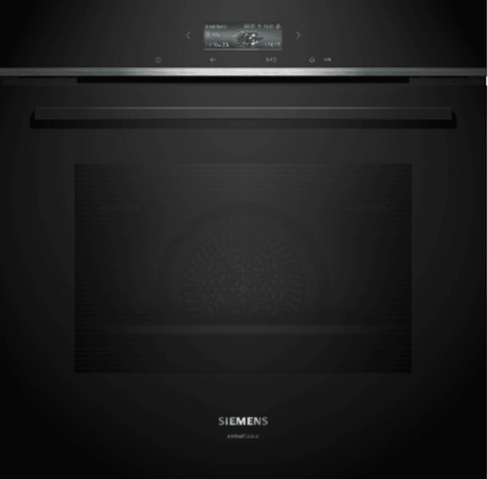 Siemens innbyggingsovn HB774GLB1 iq700 sort