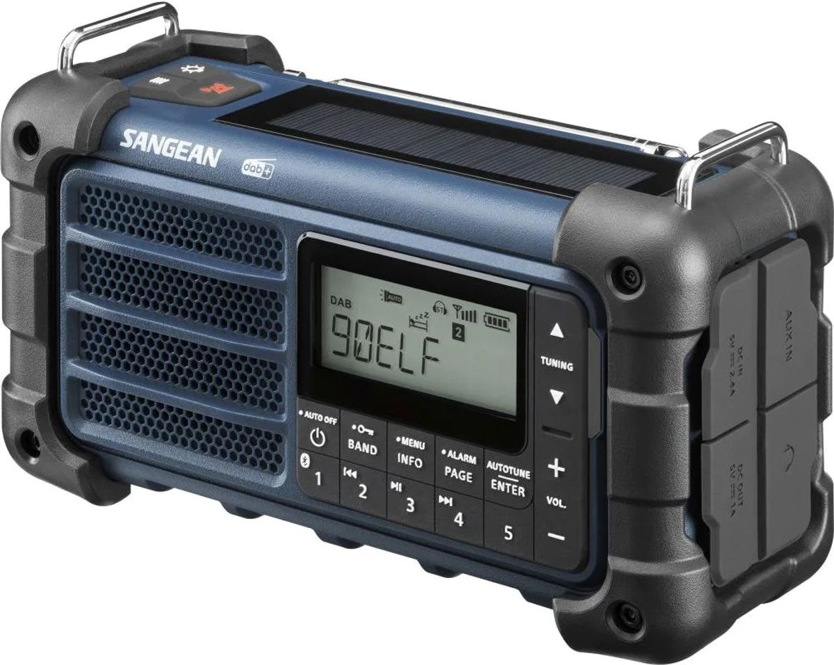 Sangean DAB solcelleradio BT 340098 