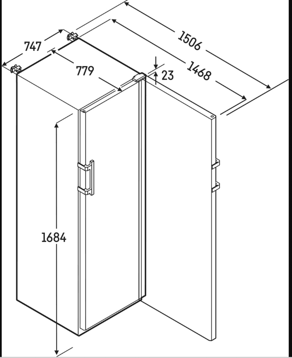 Vibocold laboratoriekjøler i samsvar med DIN 13277 179,3 cm HMFVH 5511