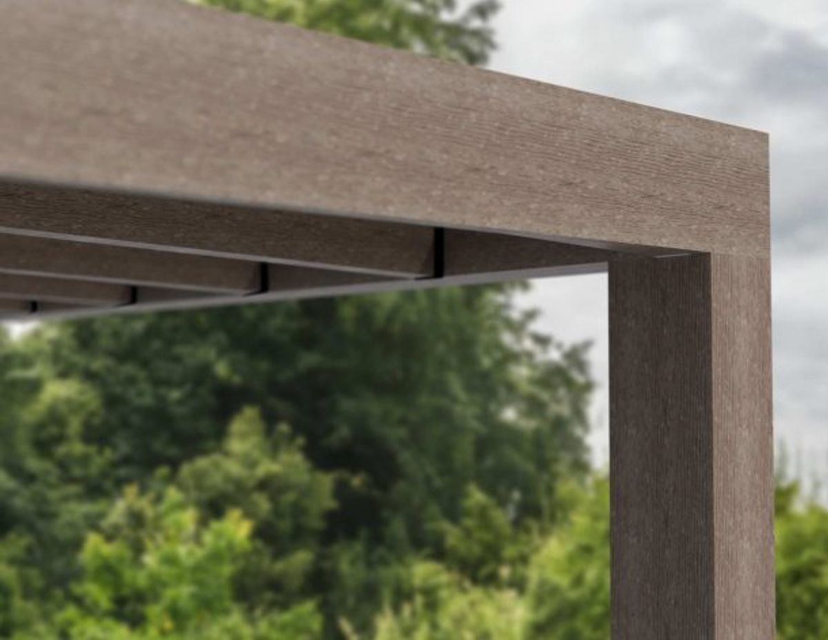 Canopia by Palram Helsinki terrassetak i sedertre 3m x 6m 707368