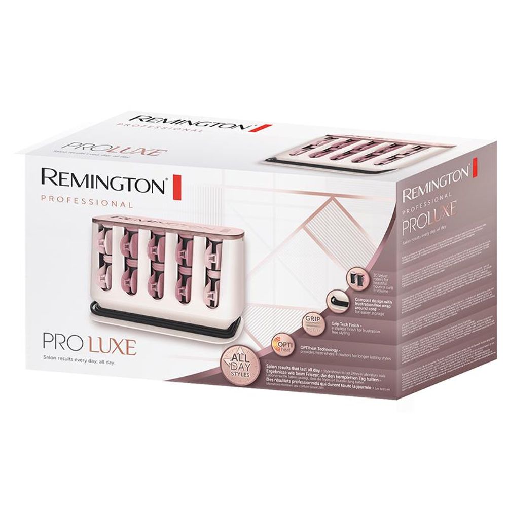 Remington hårruller 12 + 8 stk med klype 279100H