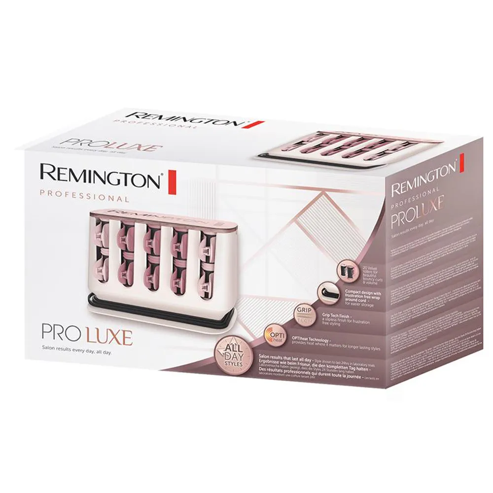 Remington hårruller 12 + 8 stk med klype 279100H