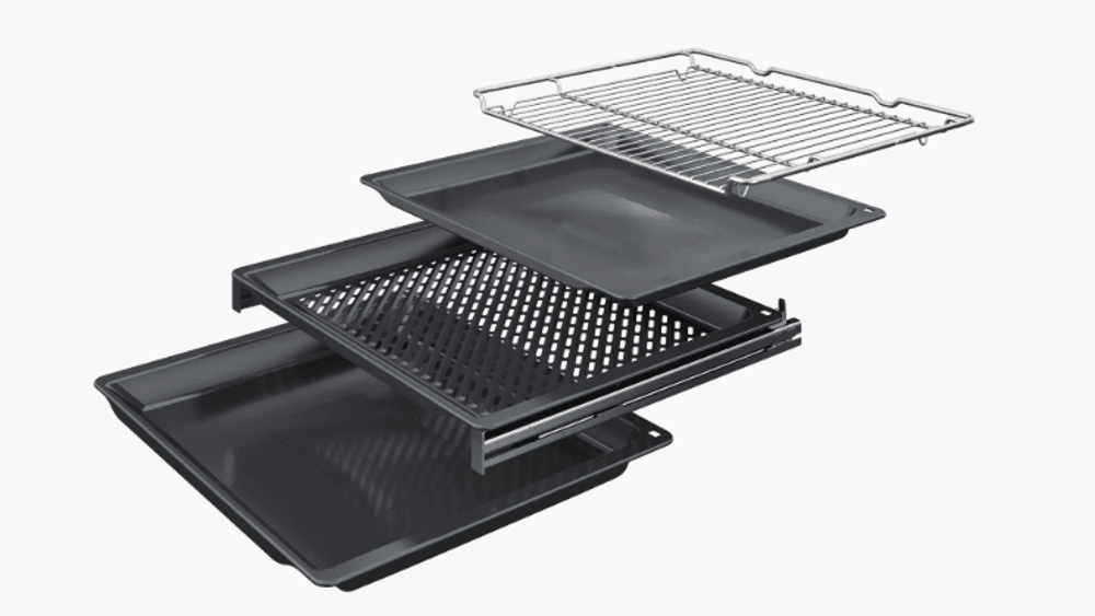Siemens innbyggingsovn HB774GLB1 iq700 sort