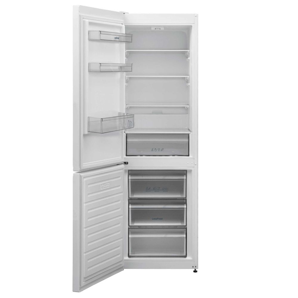 Vestfrost kombiskap hvit 186 cm 29107 