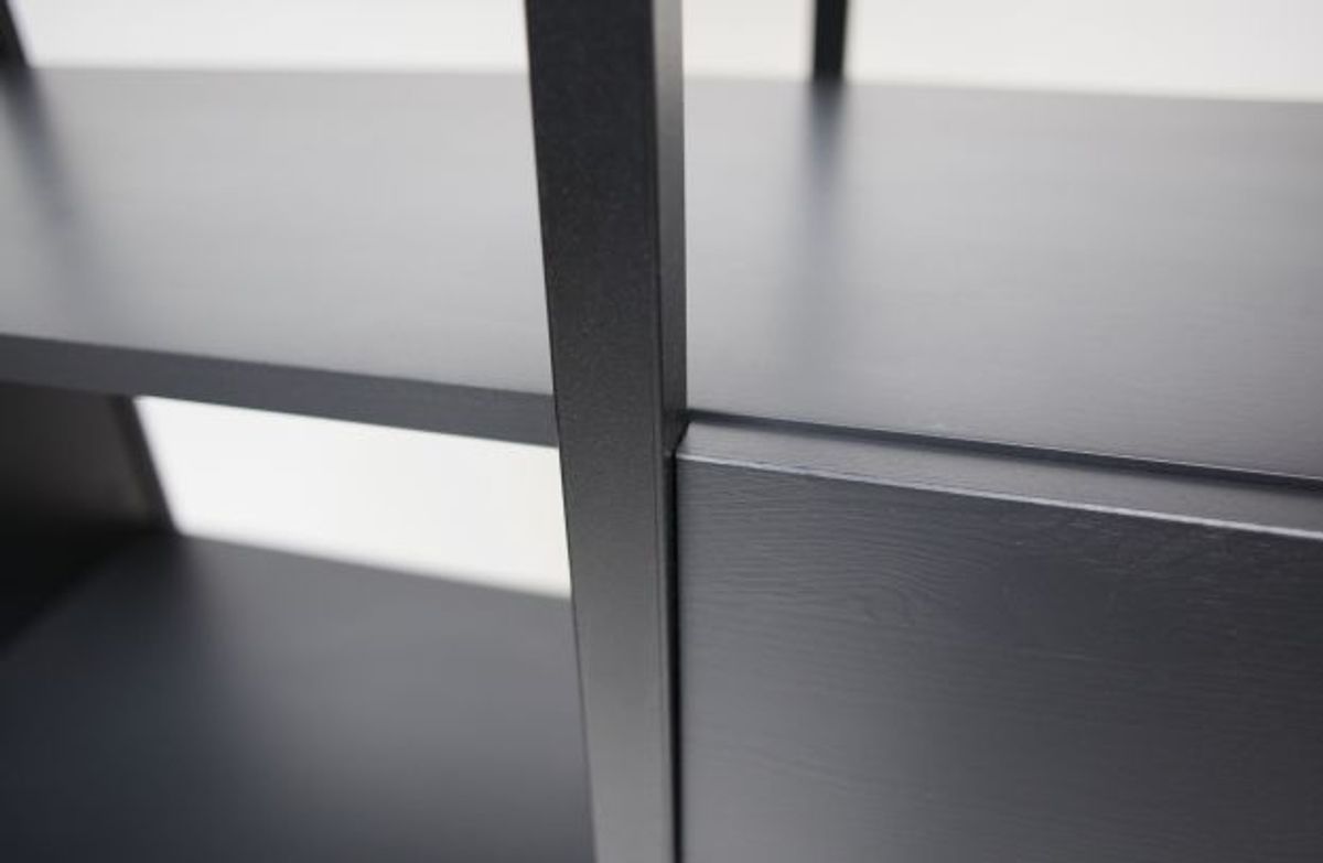 BePureHome Legacy skap tre / jern svart