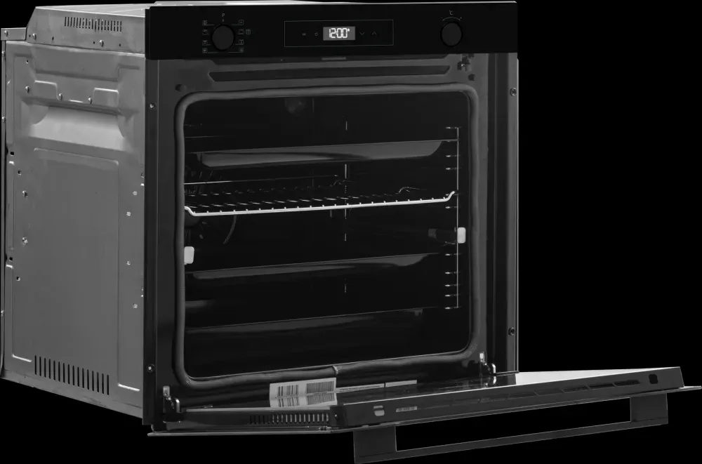 JGNordic innbyggingsovn 80 liter svart pyro 8 program BO 7102 SR
