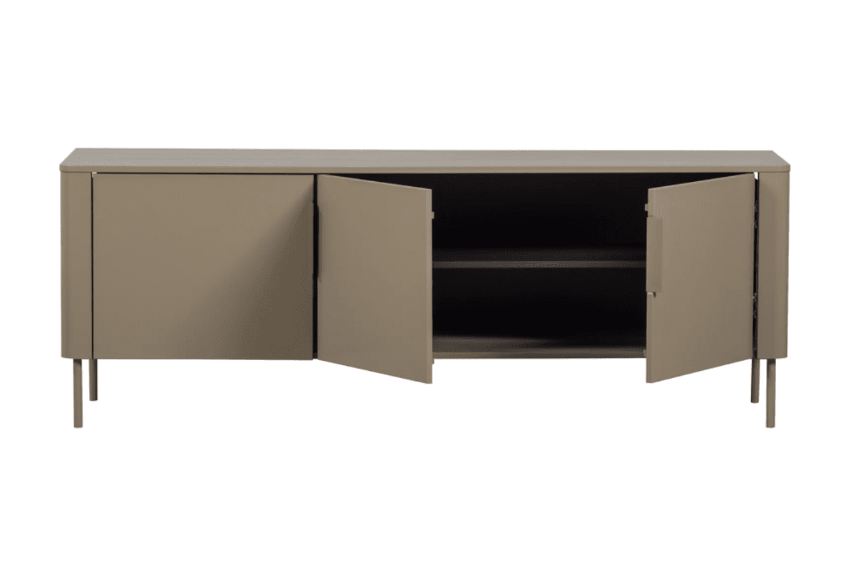 WOOOD Gunnar TV benk 154 cm i furu mud 377593-MD
