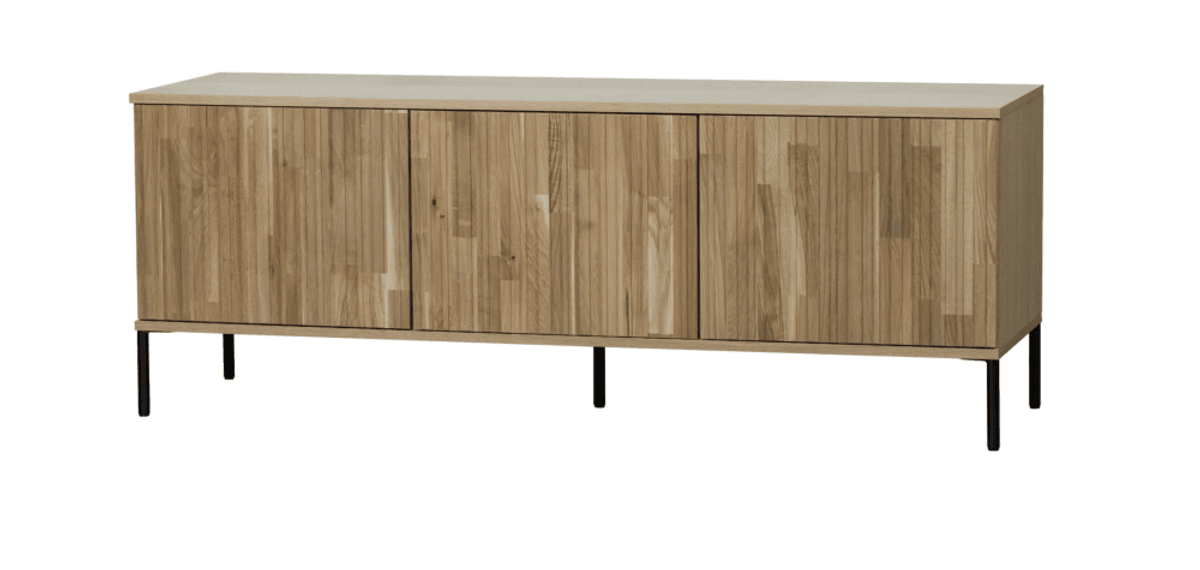 WOOOD sidebord New Gravure 150 cm natural eik 373473-B