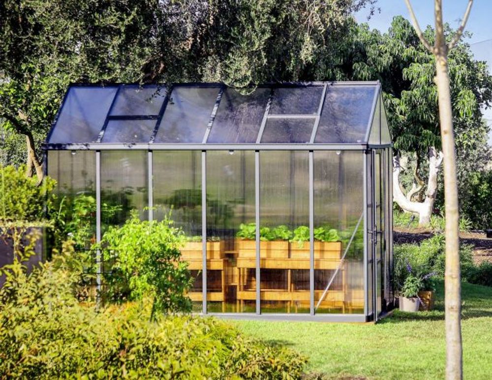 Canopia by Palram - Drivhus Glory 364 x 253 cm - Grå