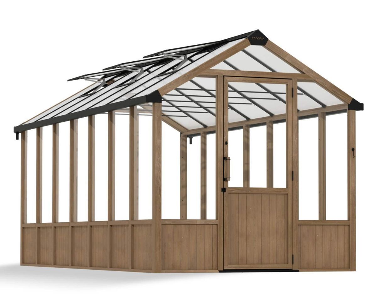 Canopia by Palram Natura Cedar drivhus i cedertre 249 x 500 cm 707581